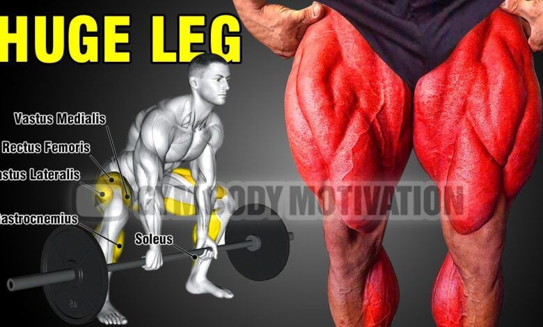 8 Best Exercises to Build Bigger LEGS