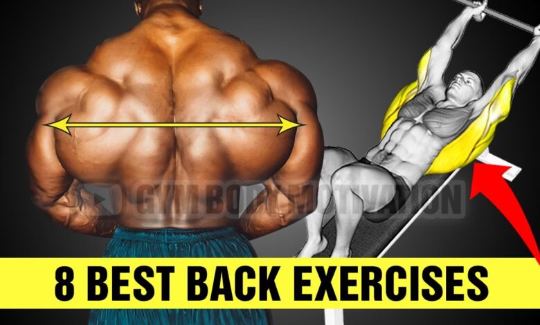 8 Effective Back Exercises YOU Should Be Doing
