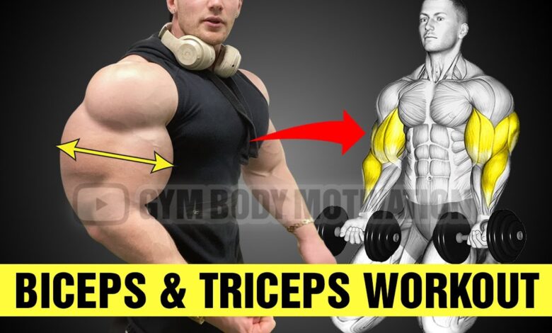 Biceps and Triceps Workout To Grow Your Arms